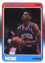 Dennis Rodman Rookie Card