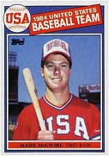 Mark Mcgwire Rookie Card