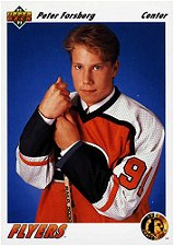Peter Forsberg Rookie Card